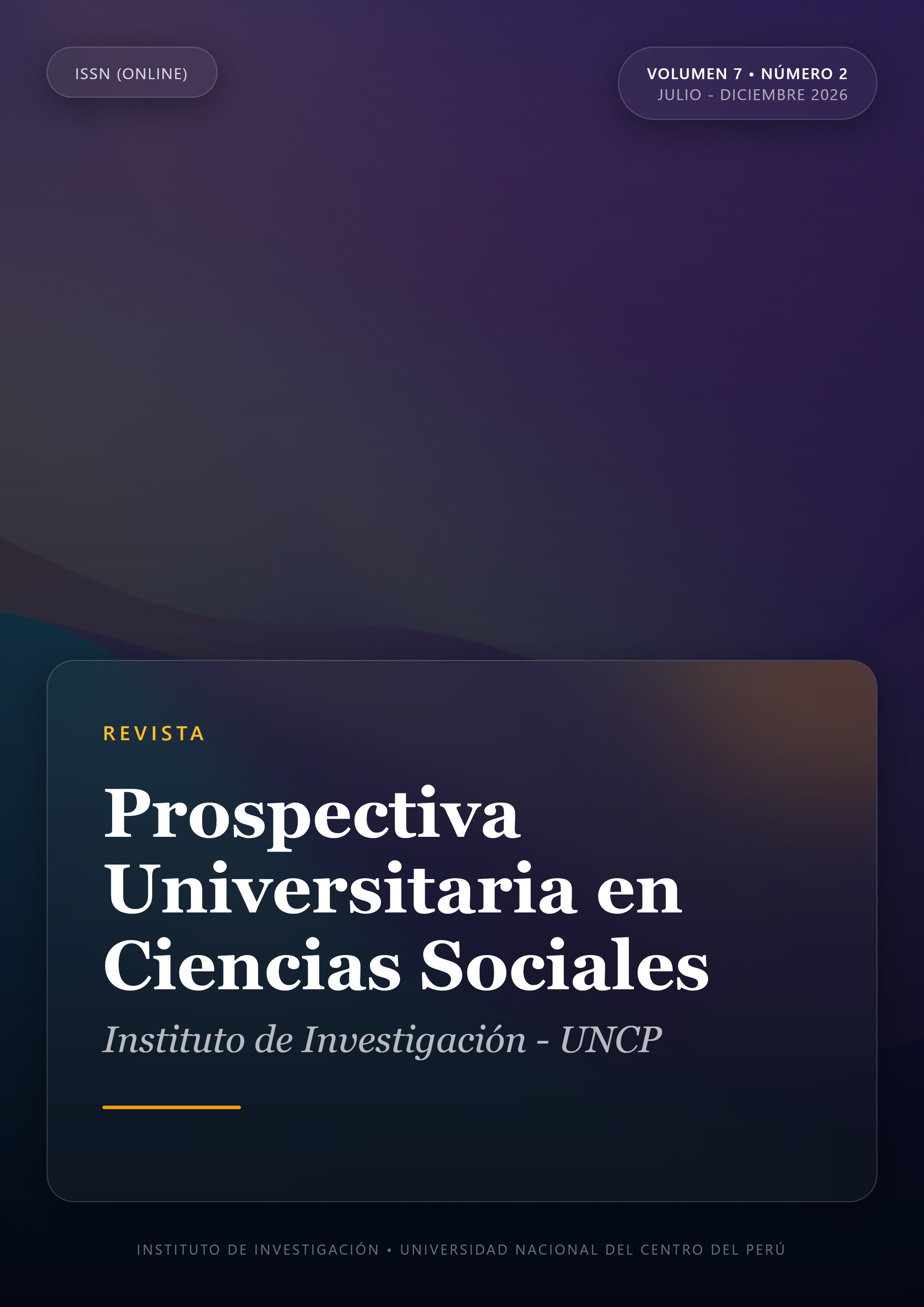 					Ver Vol. 7 Núm. 2 (2026): Julio - Diciembre
				