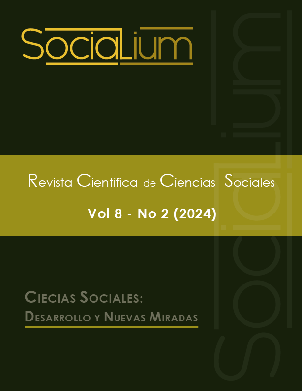 					Ver Vol. 8 Núm. 2 (2024): Ciencias sociales: desarrollo y nuevas miradas
				